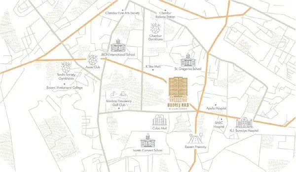 Godrej RKS location map