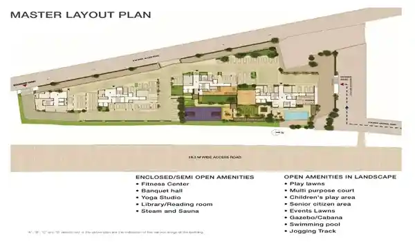 Godrej Tranquil masterplan