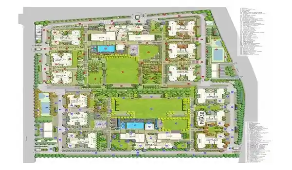 Godrej Nurture Noida masterplan