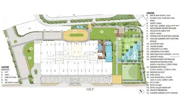 Godrej River Crest masterplan