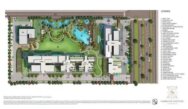 Godrej South Estate masterplan
