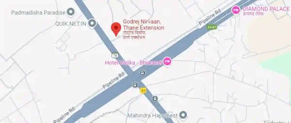 Godrej Nirvaan location map